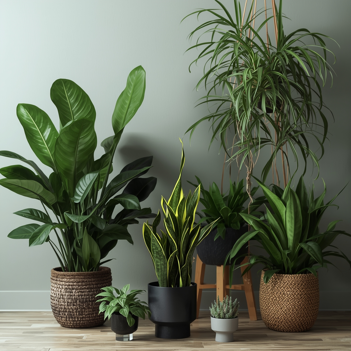 Winter plant collection
