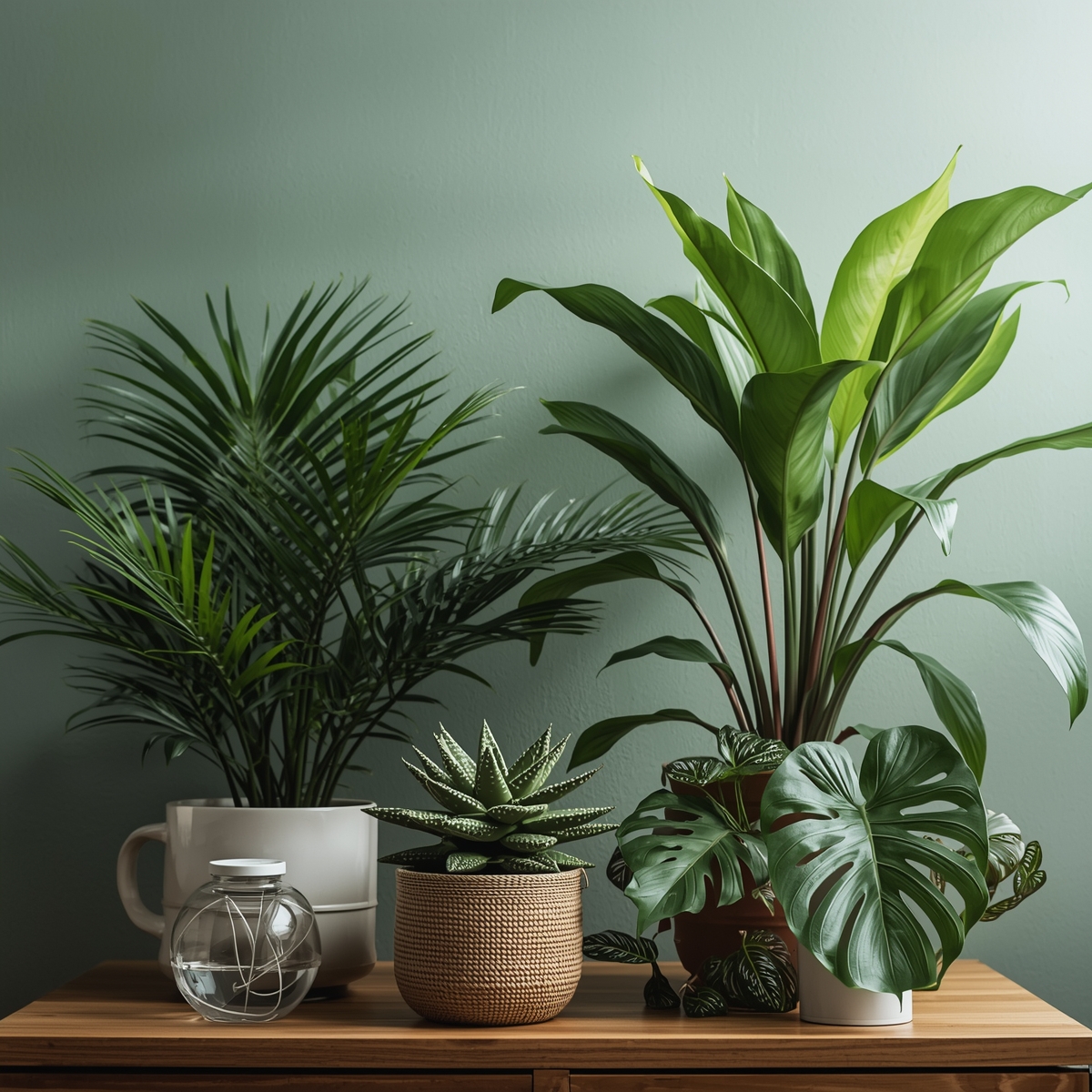 Curated plant collection for modern interiors